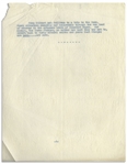 Moe Howard's 8pp. of Scripts & Notes, Circa 1940s-50s, Mostly for Three Stooges Stage Performances -- Includes ''Stooges Chorus'', ''Slapping Scene'' & Jokes -- Very Good Condition